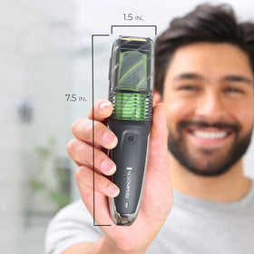 Remington Vacuum Beard Trimmer showing charging capability