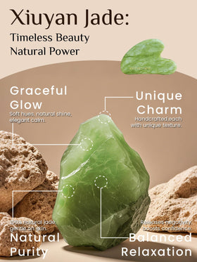 Rena Chris Gua Sha Facial Tool Mint Green in elegant box