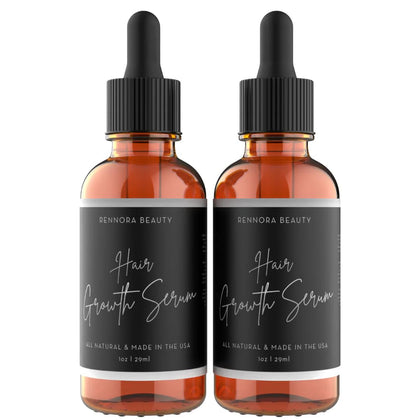 RENNORA BEAUTY Hair Growth Serum 2 Pack front view