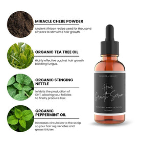 RENNORA BEAUTY Hair Growth Serum packaging close-up