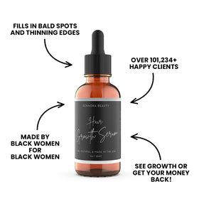 Rennora Hair Growth Serum application on scalp