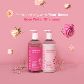 RENPURE Rose Hydrating Shampoo 780g with flowers