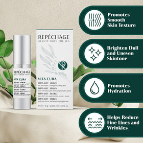 Repechage Vita Cura Opti-Lift Serum application on skin
