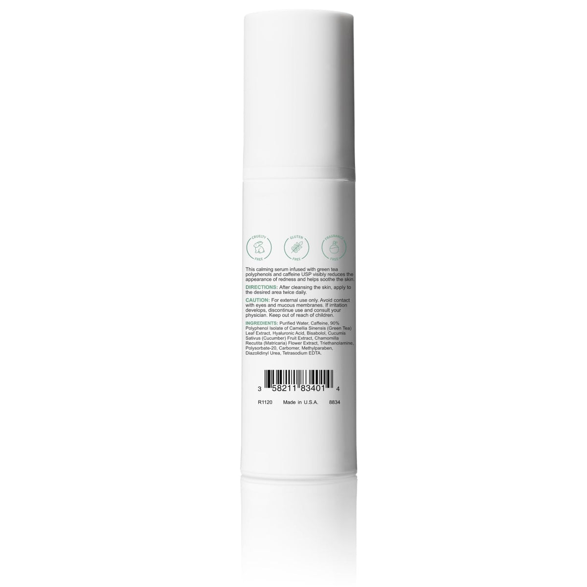 Replenix Calming Face Serum 30ml lifestyle scene