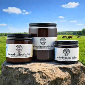 Reroot Organics Naked Tallow Balm 349g ingredients list