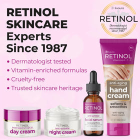 Retinol Hand Cream 110g close-up of product texture
