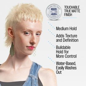 REUZEL Clay Matte Pomade 109g lifestyle application