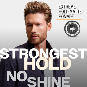 REUZEL Extreme Hold Matte Pomade 110g back view