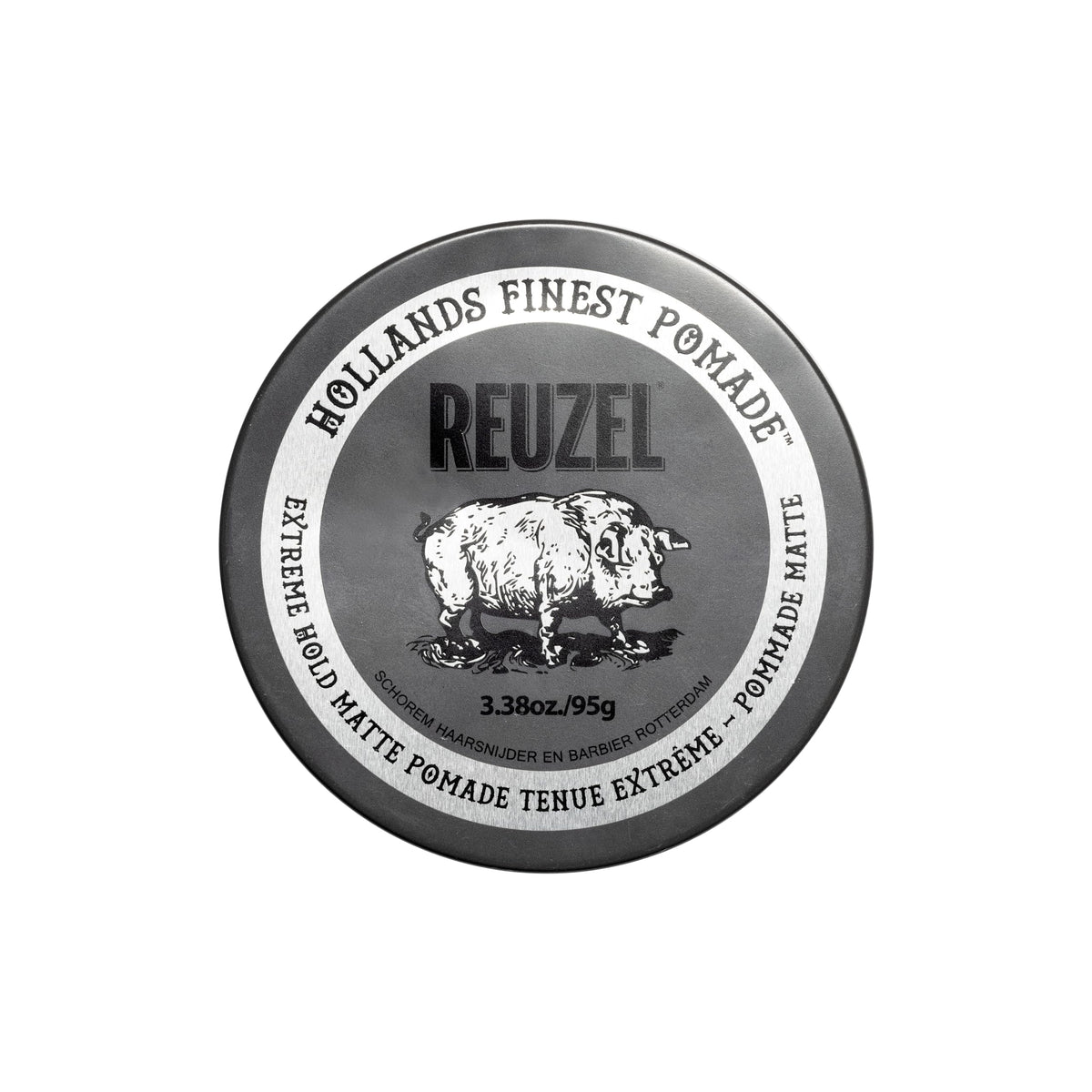 REUZEL Extreme Hold Matte Pomade 110g front view