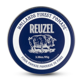 REUZEL Fiber Pomade 95g front view with packaging