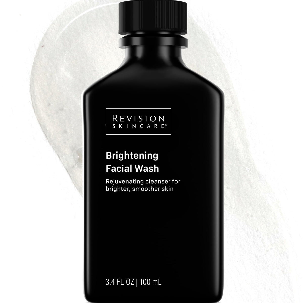 Revision Skincare Brightening Face Wash front view with packaging