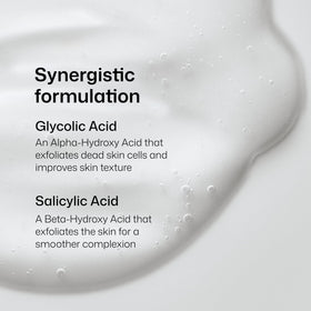 Revision Skincare Brightening Face Wash texture on hand