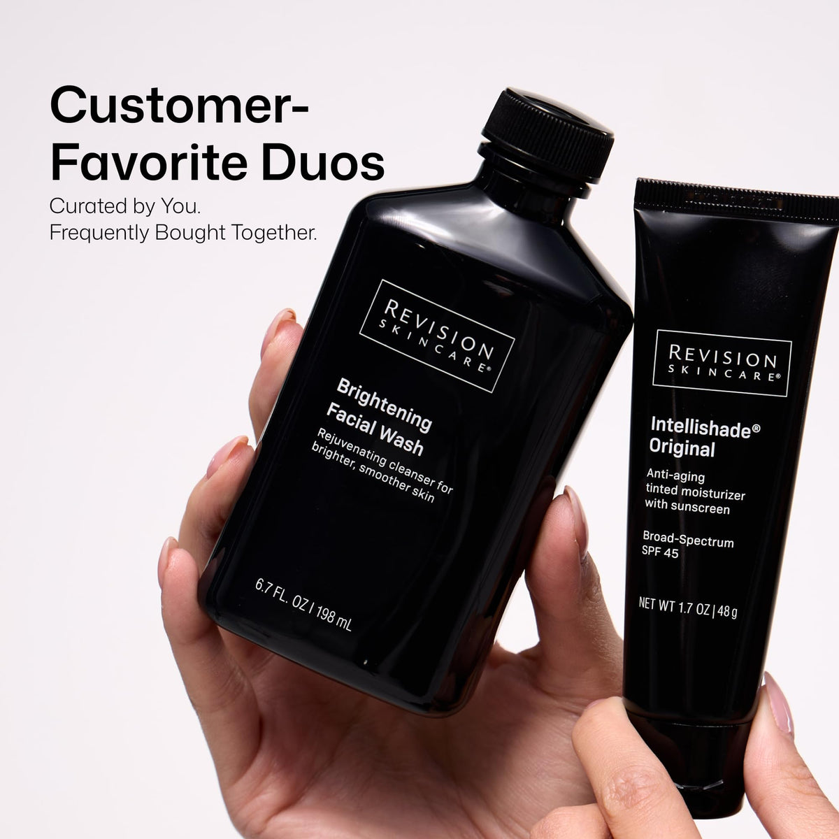 Revision Skincare Brightening Face Wash with exfoliating ingredients