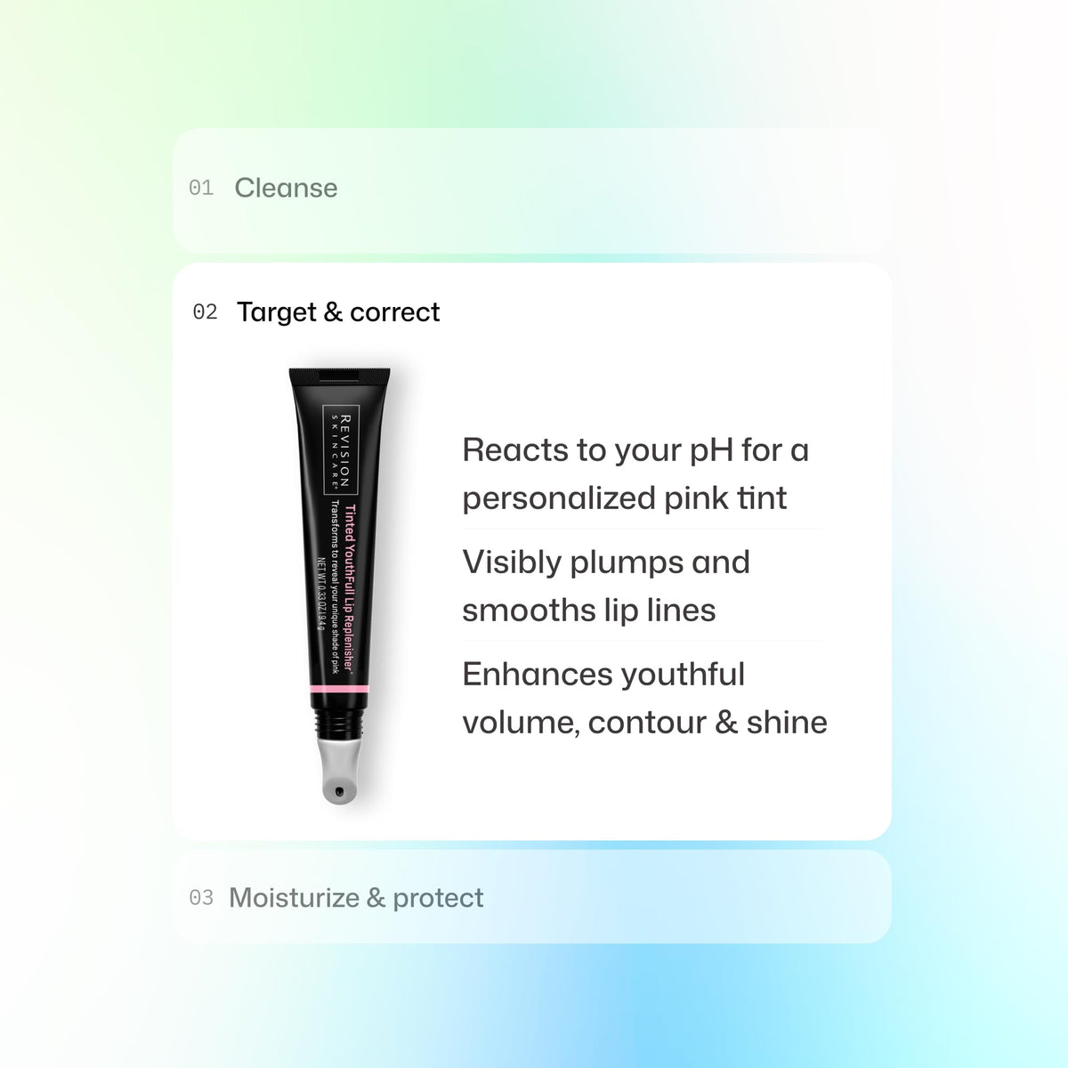 Revision Skincare YouthFull Lip Replenisher side view