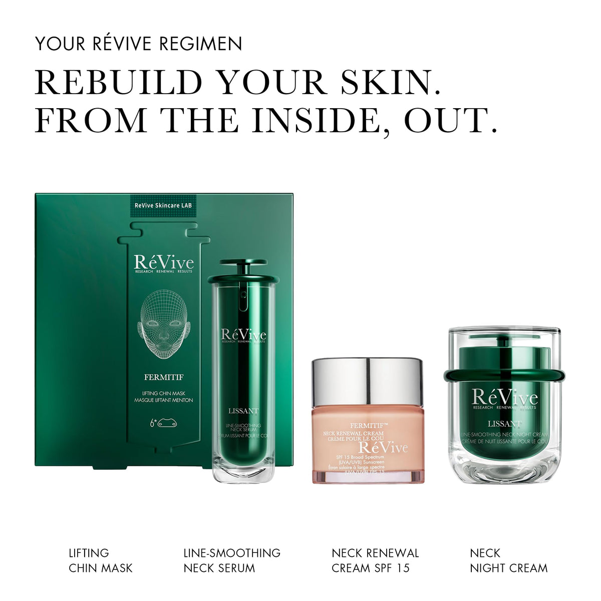 RéVive Neck Renewal Cream SPF 15 lifestyle scene