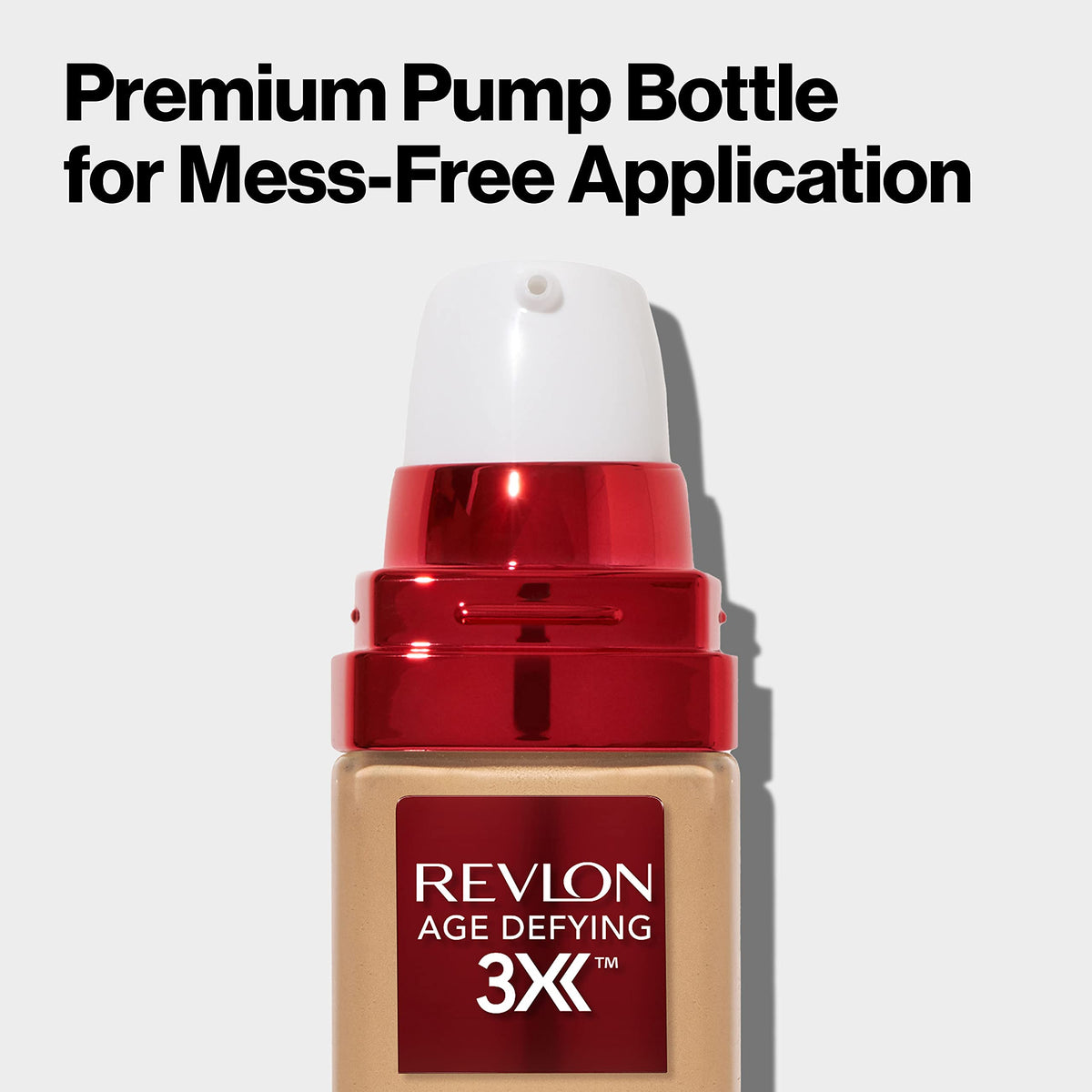REVLON Age Defying 3X Foundation shade selection display