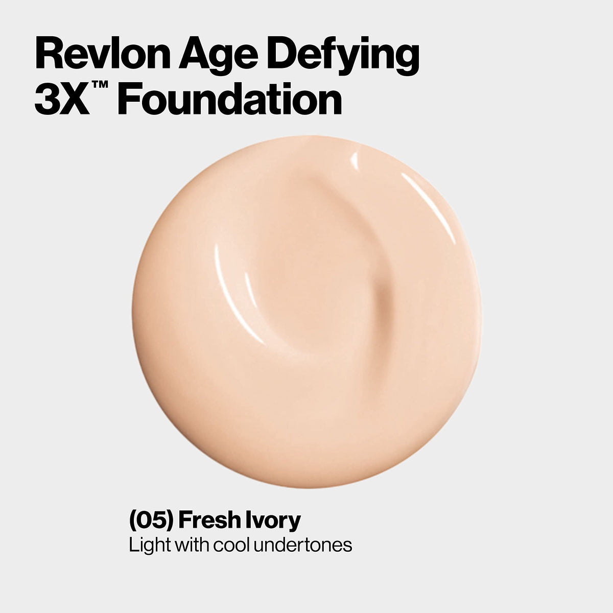 REVLON Age Defying Liquid Foundation texture on skin