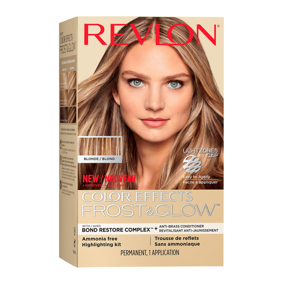 REVLON Color Effects Frost and Glow Hair Highlight Kit packaging front view