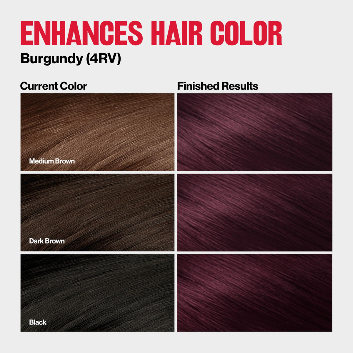 REVLON ColorSilk 4RV Burgundy Leave In Scalp & Hair Serum close-up