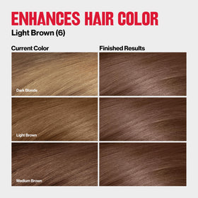 REVLON ColorSilk 6 Light Brown Leave In Scalp & Hair Serum close-up