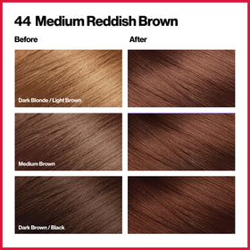 REVLON Colorsilk Beautiful Color 44 Medium Reddish Brown application process