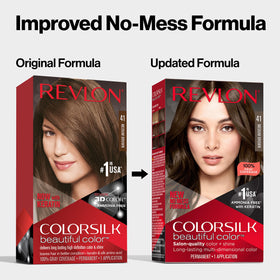 REVLON Colorsilk Beautiful Color 44 Medium Reddish Brown hair dye contents