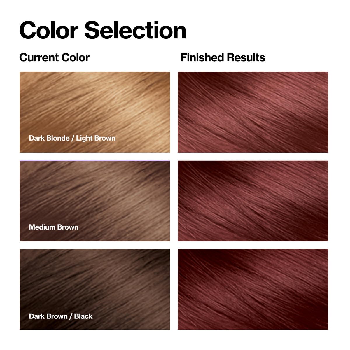 REVLON Colorsilk Beautiful Color 49 Auburn Brown hair dye application process