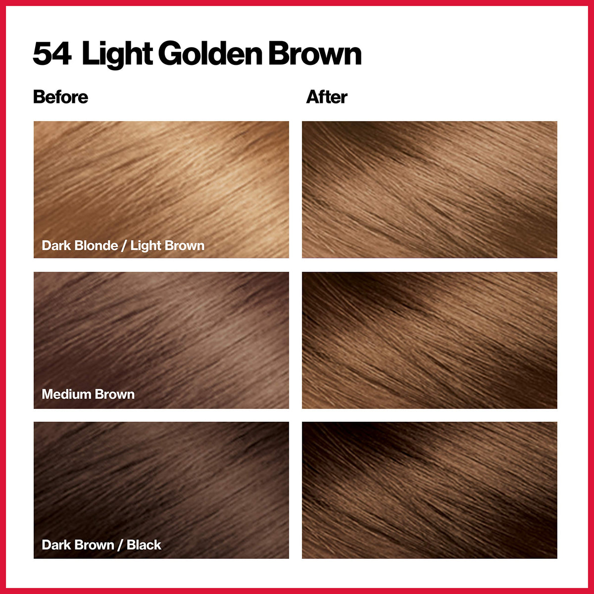 REVLON Colorsilk Beautiful Color 53 Light Golden Brown application instructions