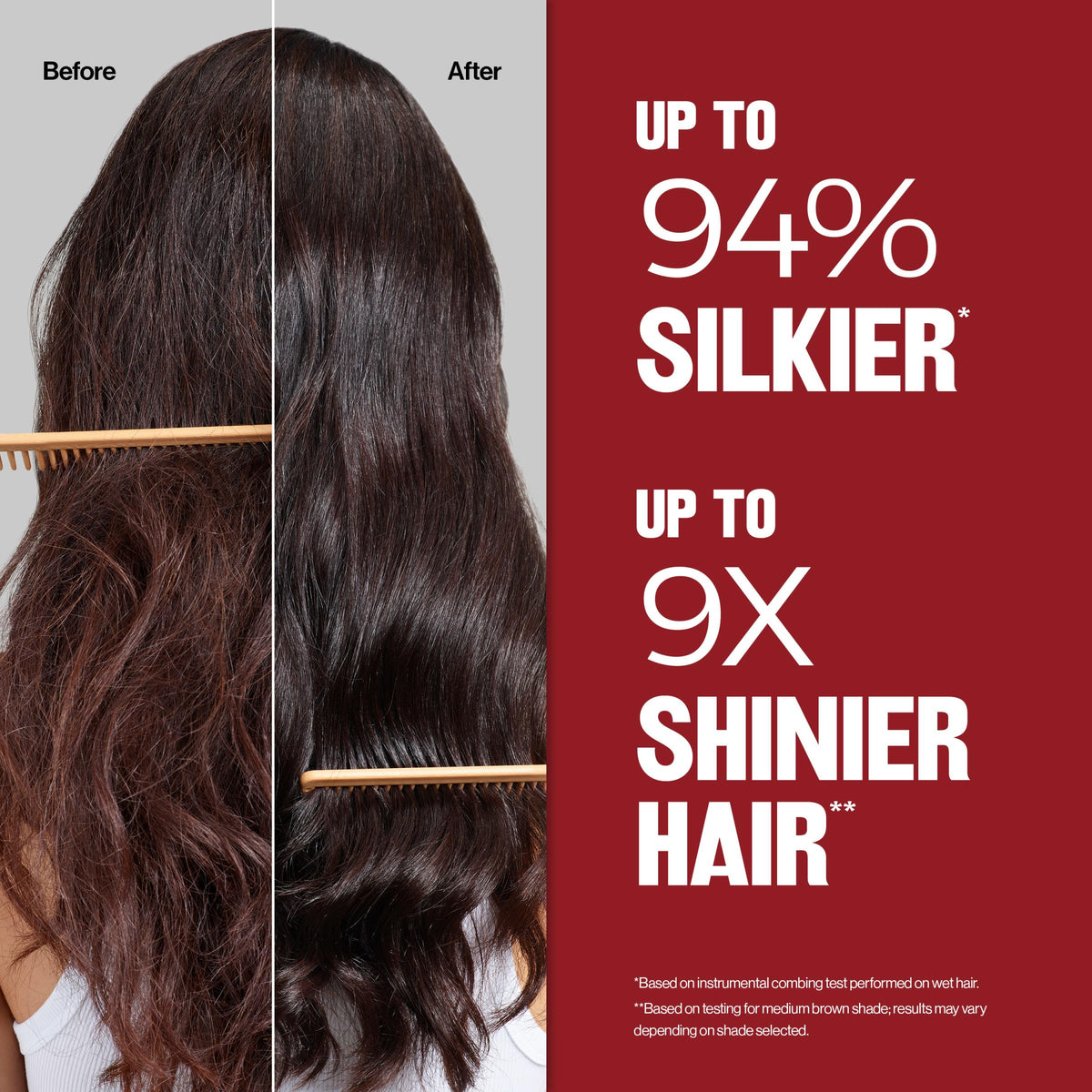 REVLON ColorSilk Hair Colour application process
