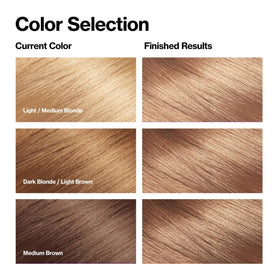 REVLON Colorsilk Haircolor Bright Auburn application instructions