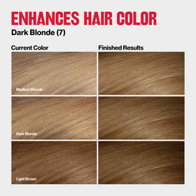REVLON ColorSilk Tone + Gloss + Care Demi-Permanent 7 Dark Blonde application process