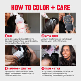 REVLON ColorSilk Tone + Gloss + Care Demi-Permanent 7 Dark Blonde ingredients list