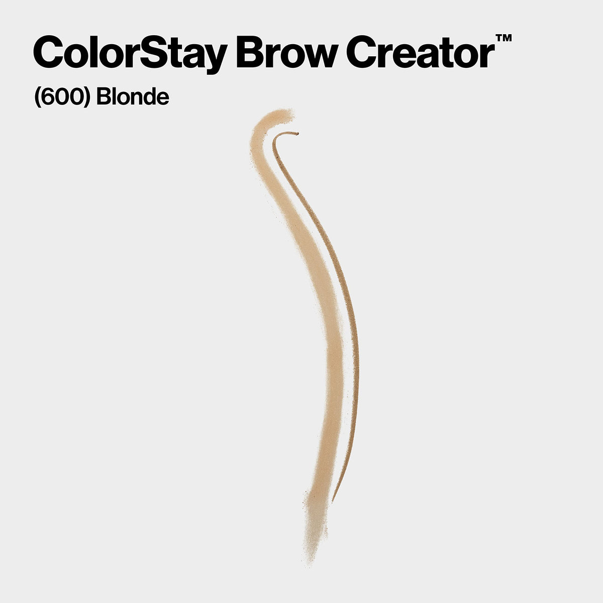 REVLON ColorStay Brow Creator 600 Blonde pencil with spoolie brush