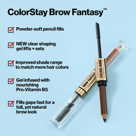 REVLON ColorStay Brow Fantasy Pencil & Gel packaging