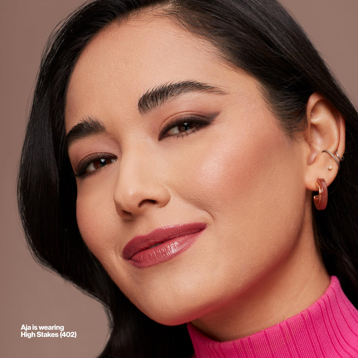 REVLON ColorStay eye pencil applied to eyelid for smoky look