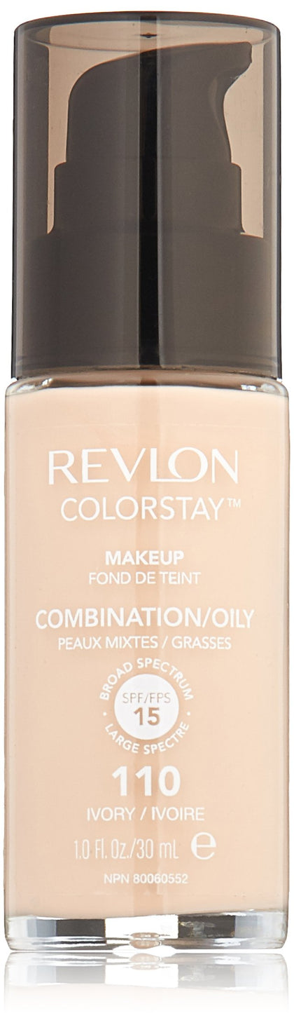 REVLON ColorStay Foundation 110 Ivory front view