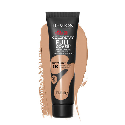 REVLON ColorStay Full Cover Foundation 310 Warm Golden front view