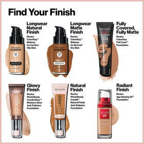 REVLON ColorStay Full Cover Foundation application on model