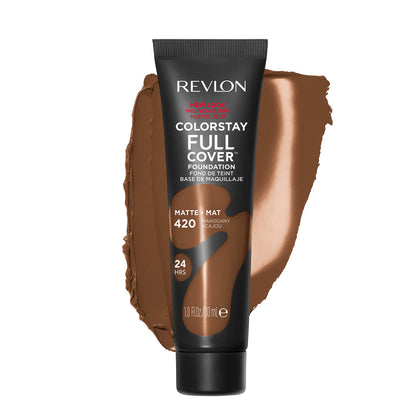REVLON ColorStay Full Cover Foundation Mahogany front view