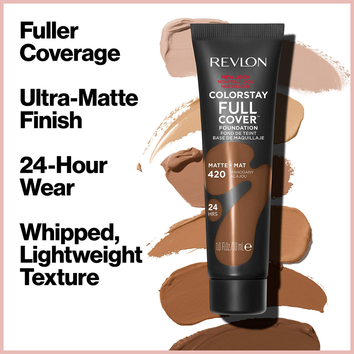 REVLON ColorStay Full Cover Foundation texture close-up