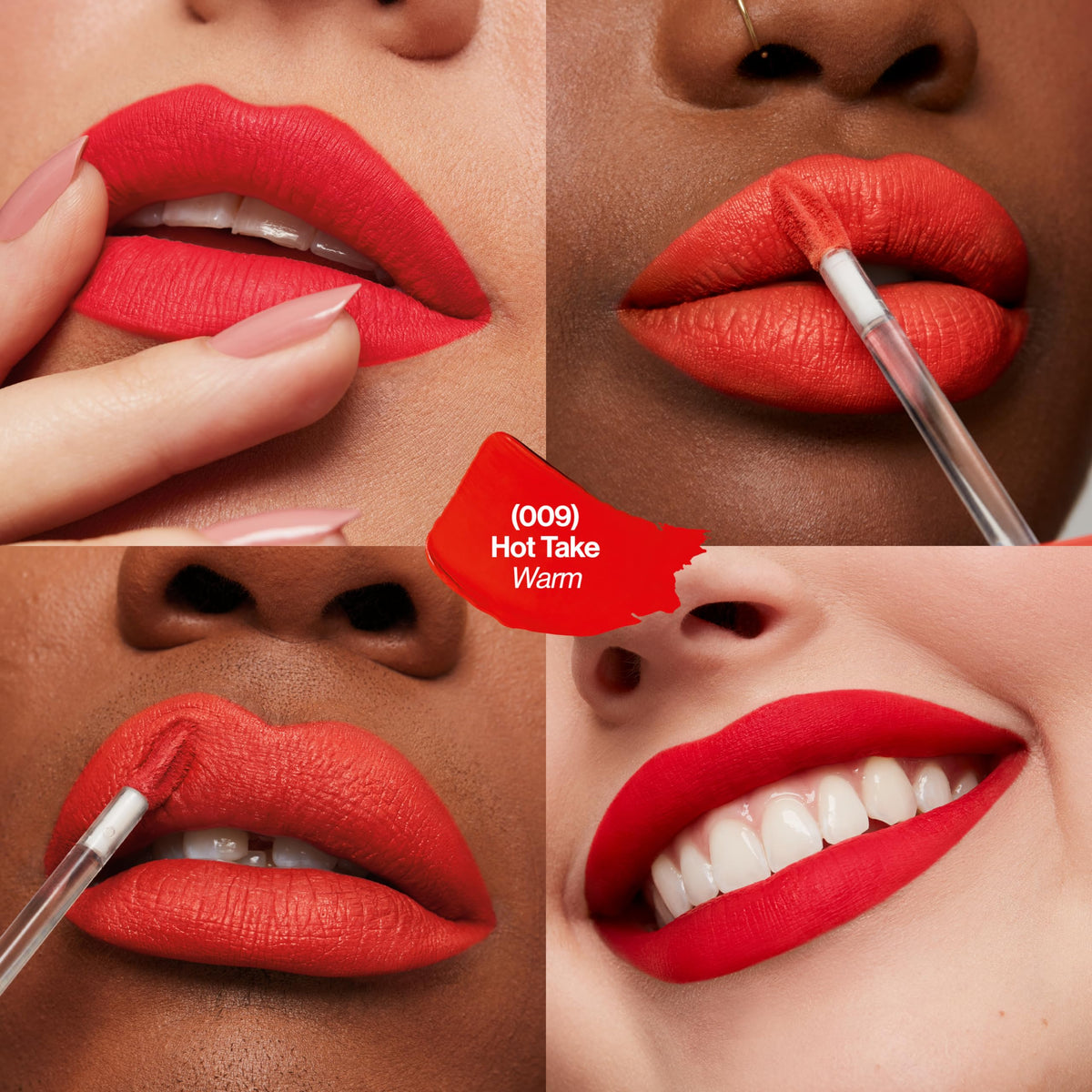 REVLON ColorStay Limitless Matte Lipstick Hot Take 009 applicator close-up