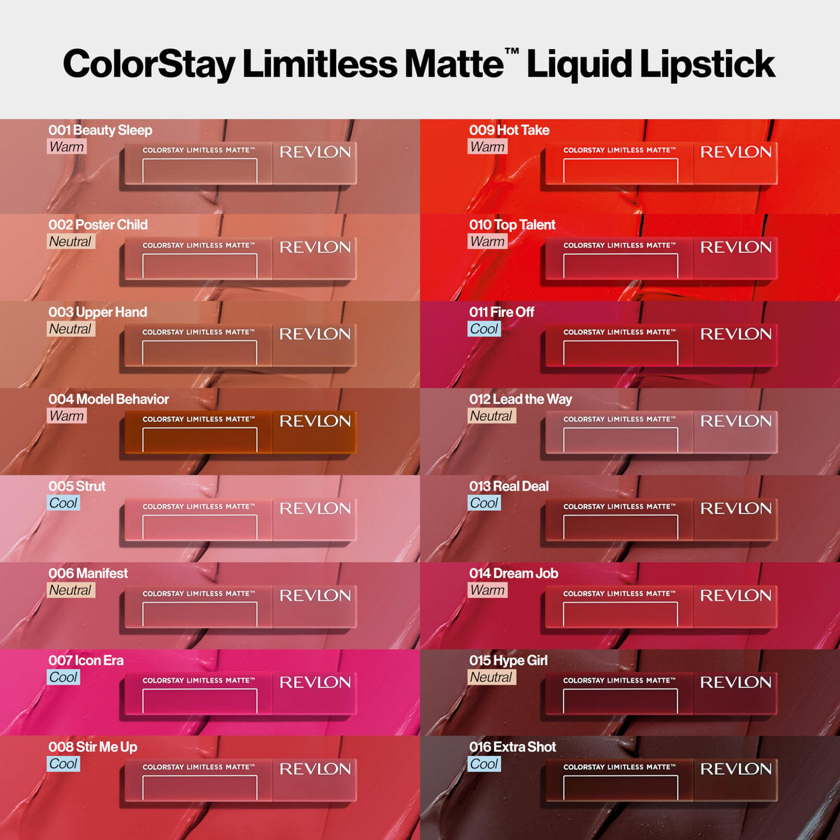 REVLON ColorStay Limitless Matte Lipstick texture on lips