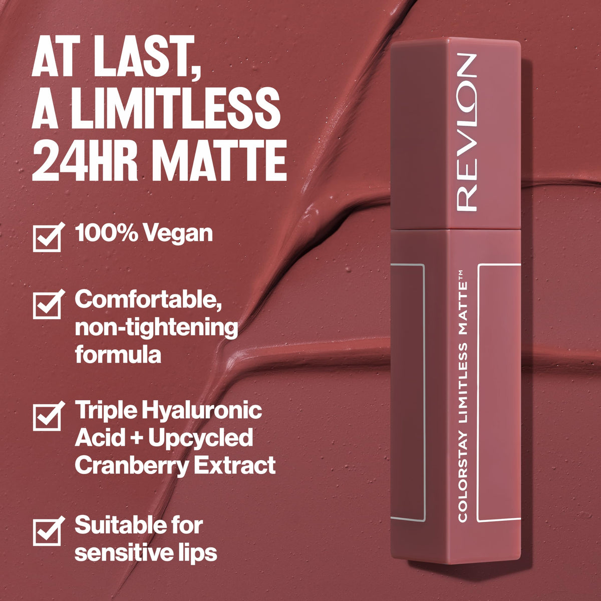 REVLON ColorStay Limitless Matte Liquid Lipstick packaging