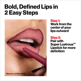 REVLON ColorStay Lip Liner 713 Ruby in a makeup bag