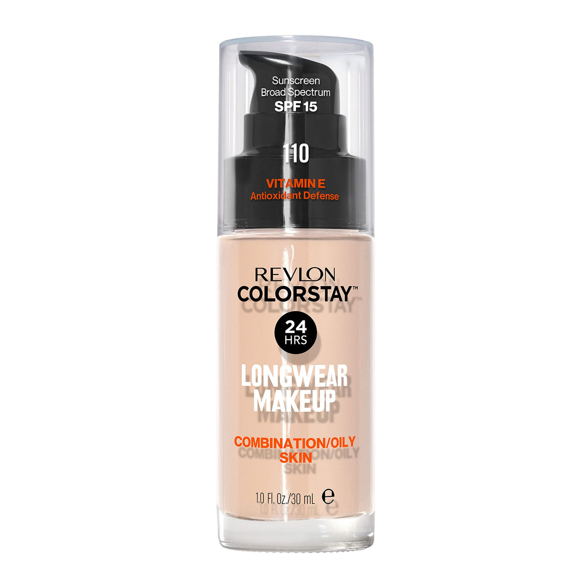 REVLON Colorstay Longwear Makeup 110 Ivory front view