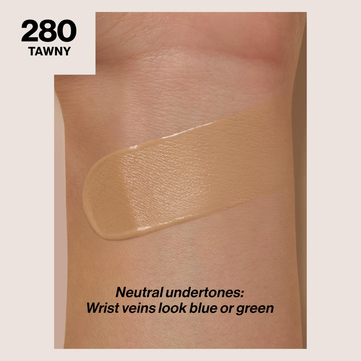 REVLON ColorStay Longwear Makeup 280 Tawny back view