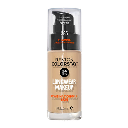 REVLON Colorstay Longwear Makeup 285 Shell front view