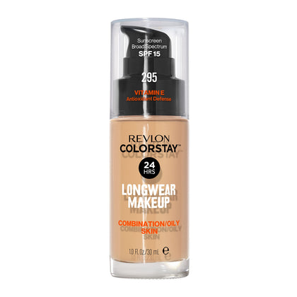 REVLON ColorStay Longwear Makeup 295 Dune front view