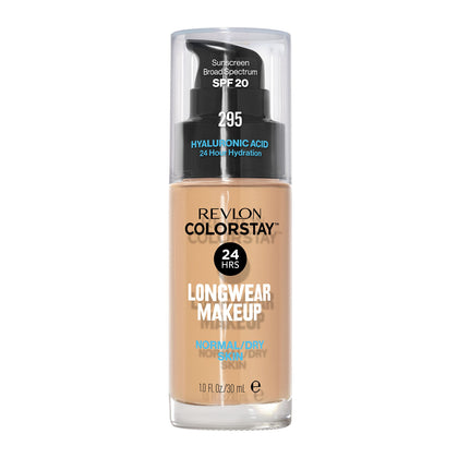 REVLON ColorStay Longwear Makeup 295 Dune front view