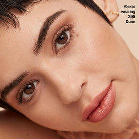 REVLON ColorStay Longwear Makeup 295 Dune with makeup brush